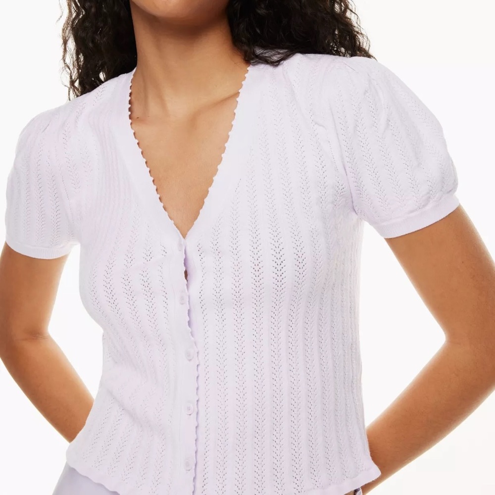 Aritzia Wilfred Estilo Top Light Birch - Size 2XS